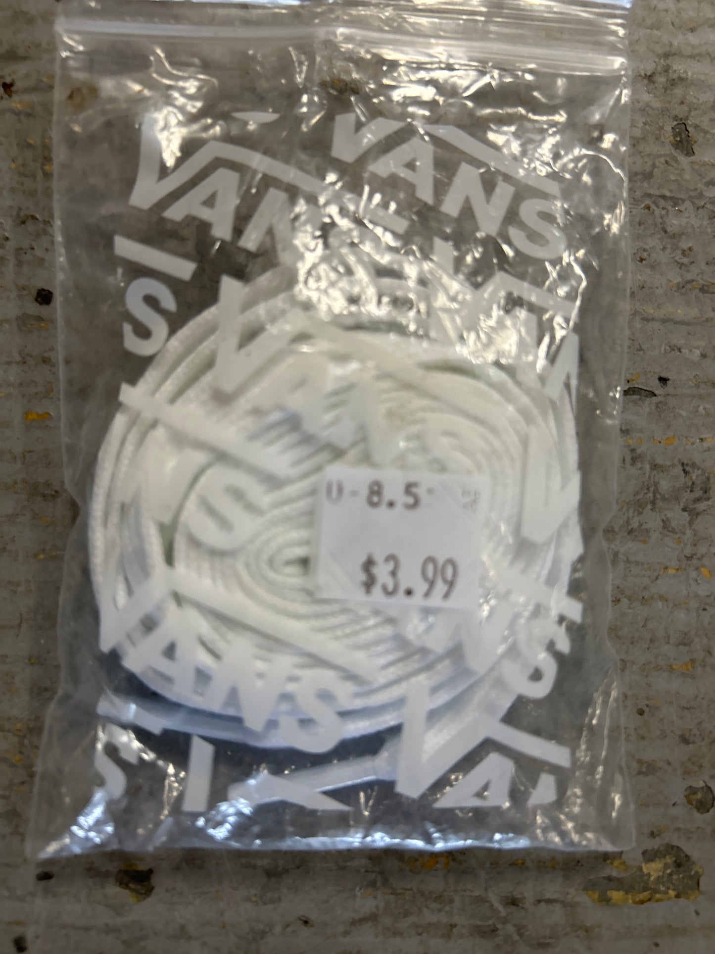 Vans Shoe Laces White
