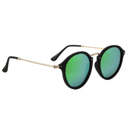 Glassy Sunglasses Klein Polarized Blackout/Green Mirror
