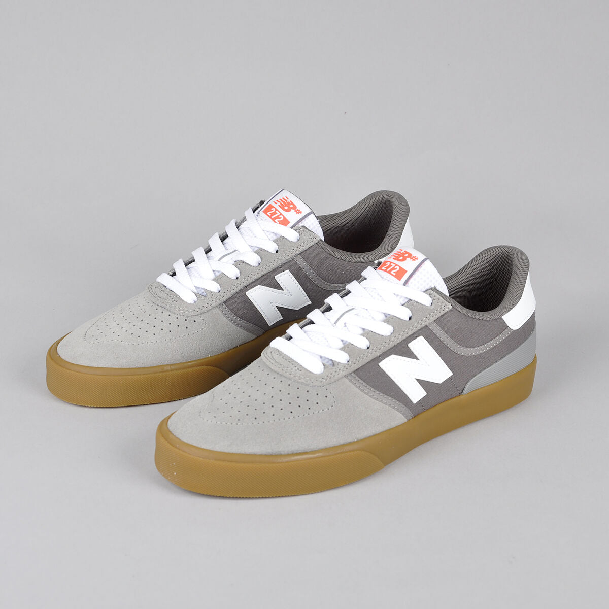 New Balance Numeric 272 Skate Shoes Grey/Gum Harmaa