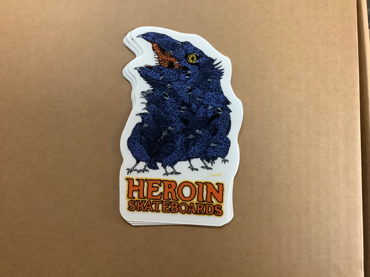 Heroin Crows Egg Sticker