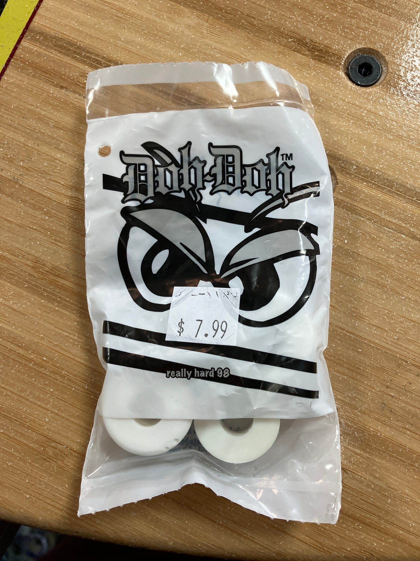 Doh-Doh Bushing Set Really Hard 98 White