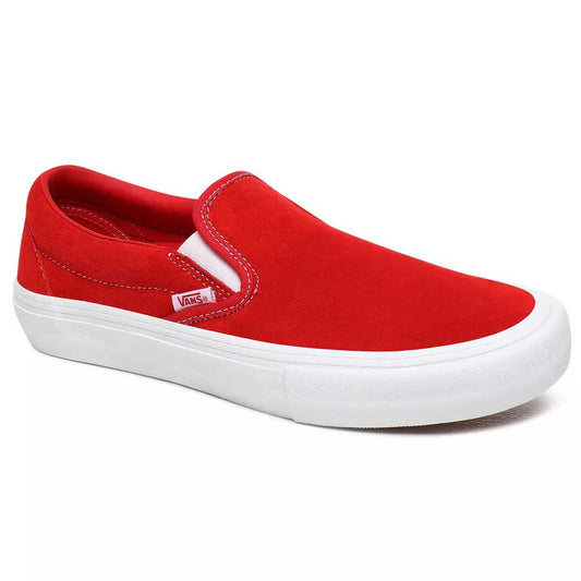 Vans Skate Slip On Pro Red Shoes