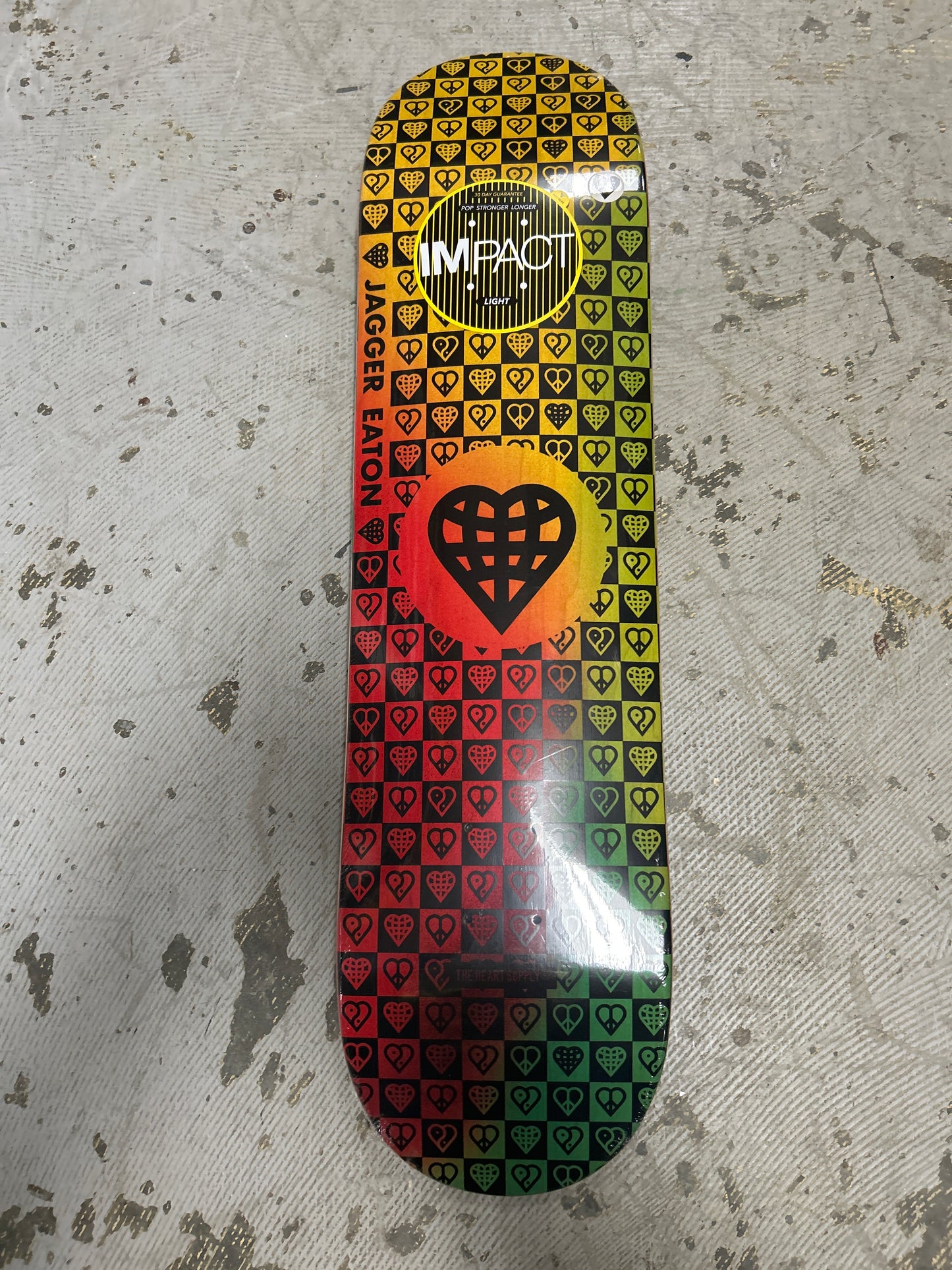 Heart Supply 8.0 IMPACT Light Eaton Trinity Deck