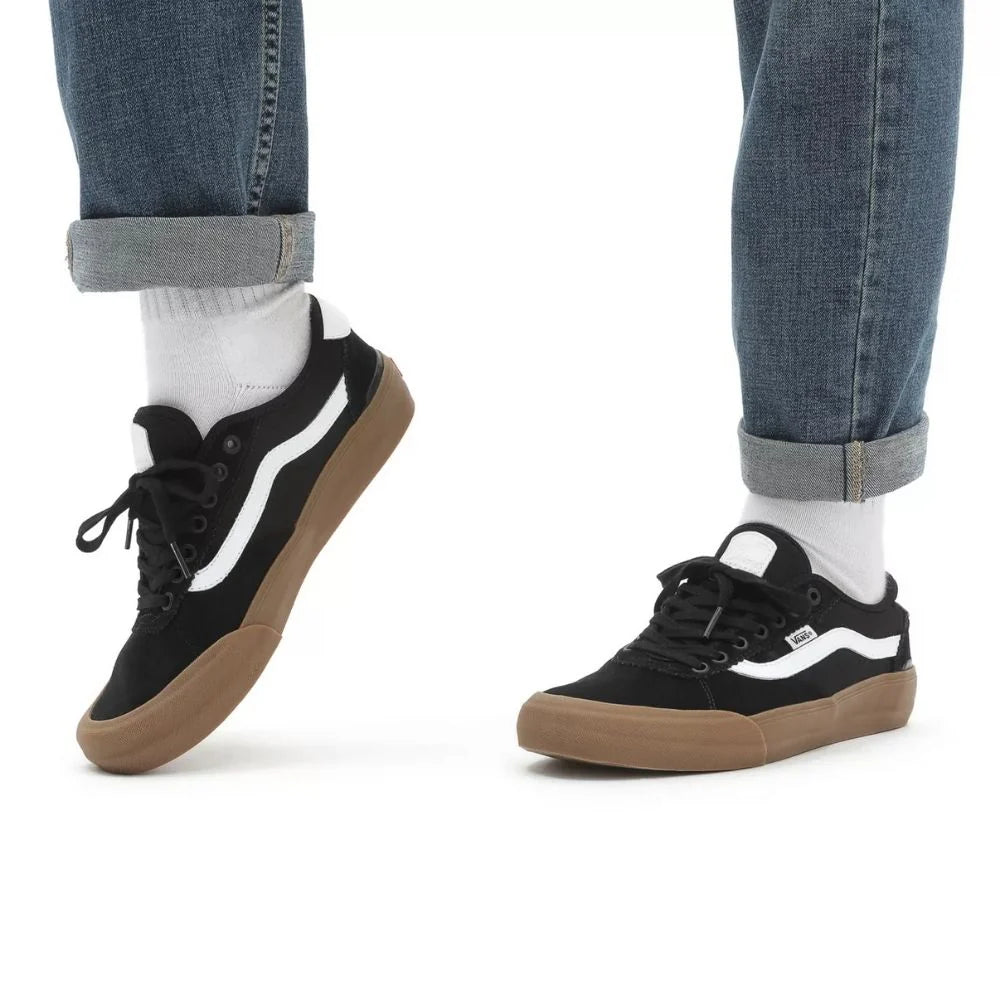 Vans Chima 2 Pro Skate Shoes Black/Gum