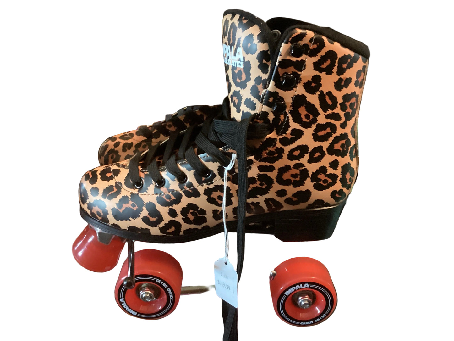 Impala Roller Skates Leopard Size 6