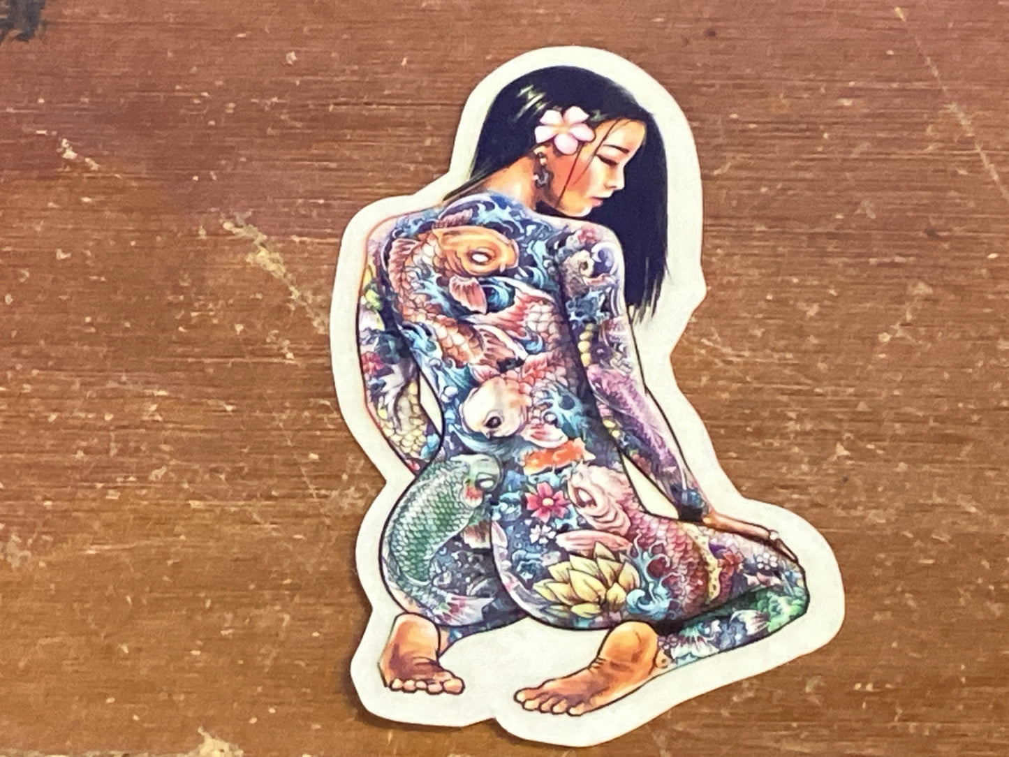 DGK STICKER KOI 2.5”x4.5”