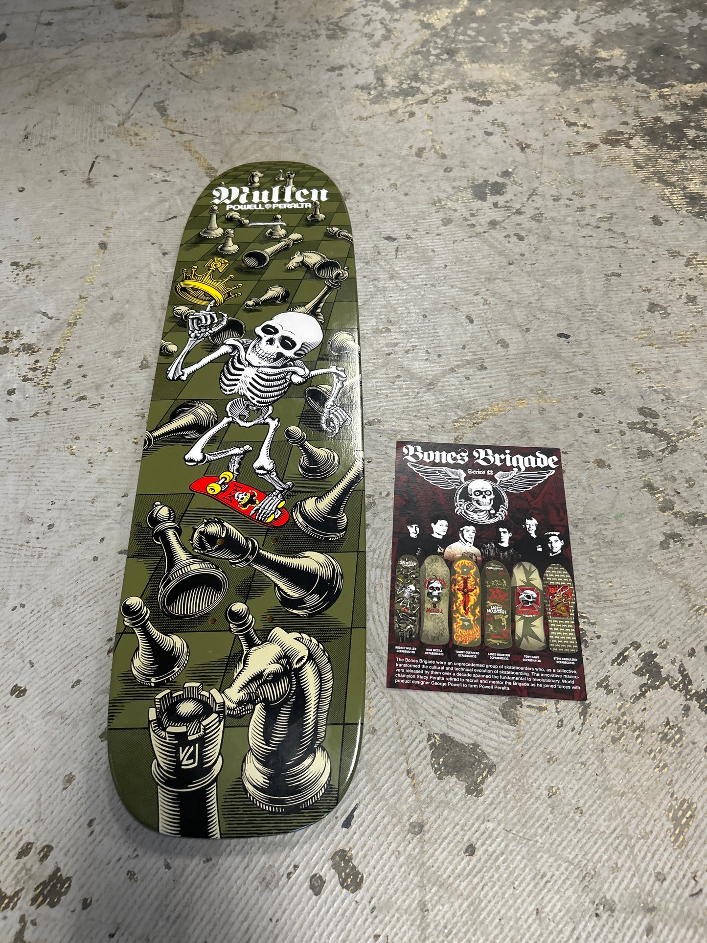 Bones Brigade Series 13 Rodney Mullen Freestyle Deck Old School