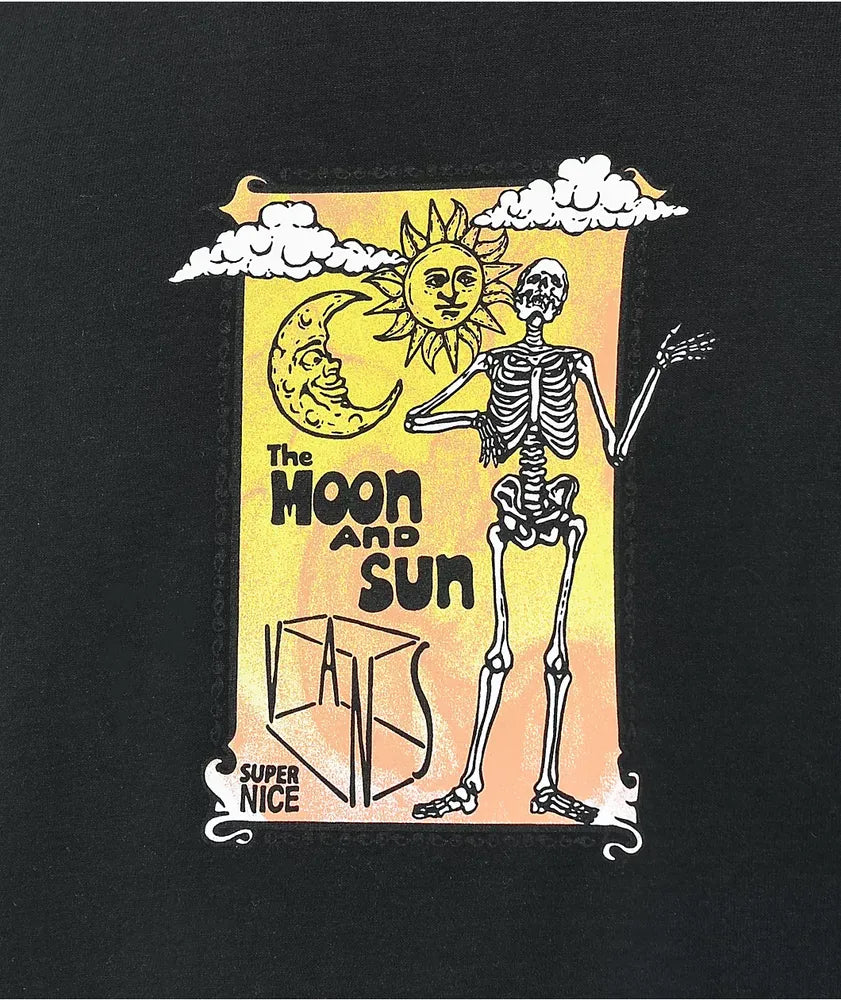 Vans The Moon And Sun T-Shirt Black