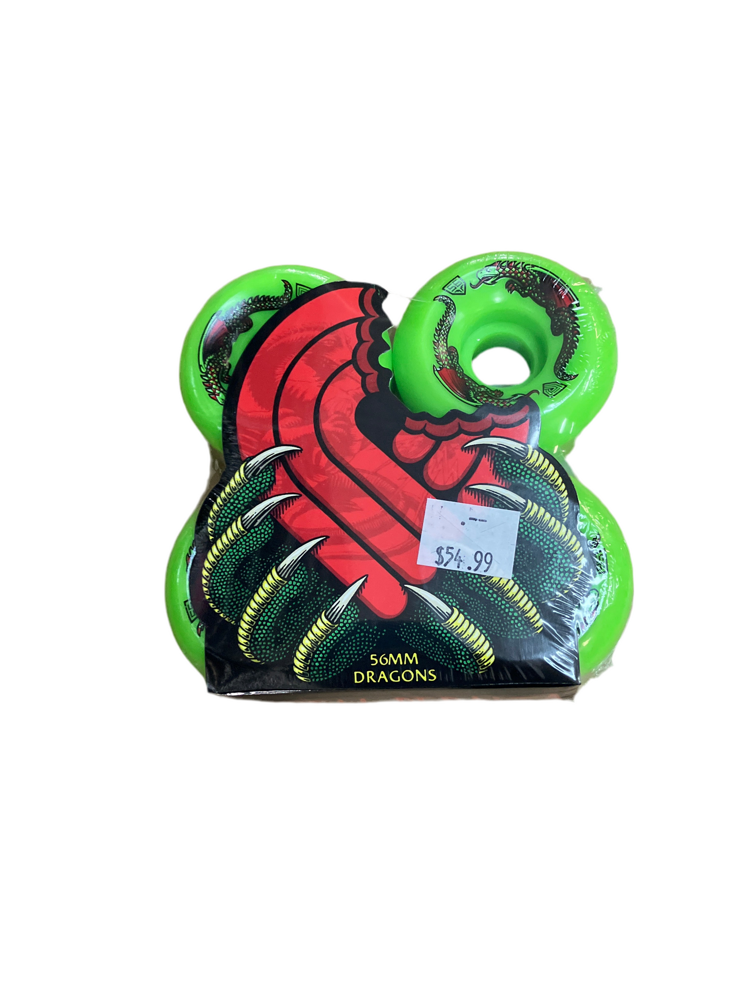 Powell Peralta Wheels Green Dragon Formula 56x36mm 93A V6