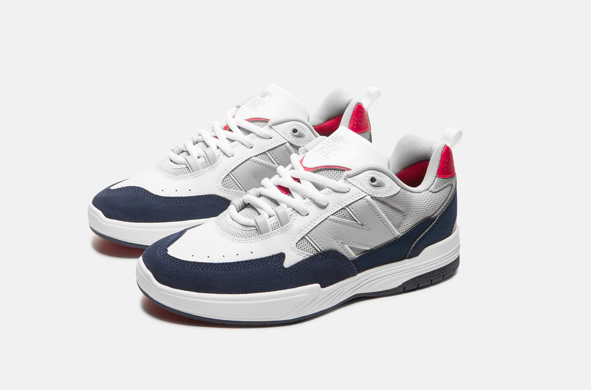 New Balance Numeric Tiago Lemos 808 White/Navy Shoes