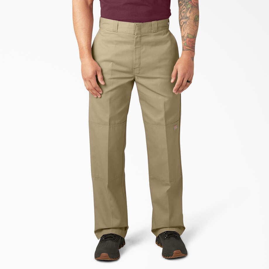 Dickies Loose Fit Double Knee Work Pants Khaki
