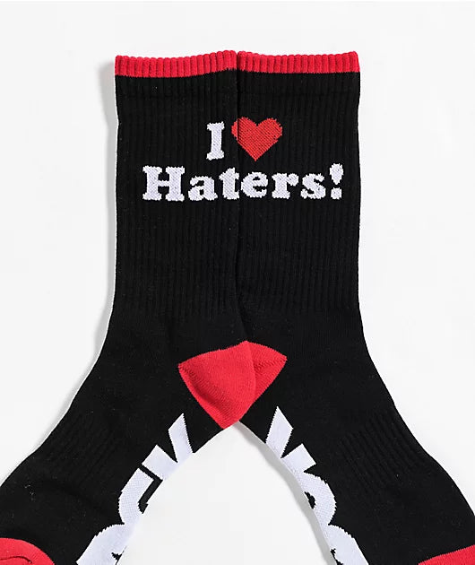 DGK I ❤️ HATERS SOCKS