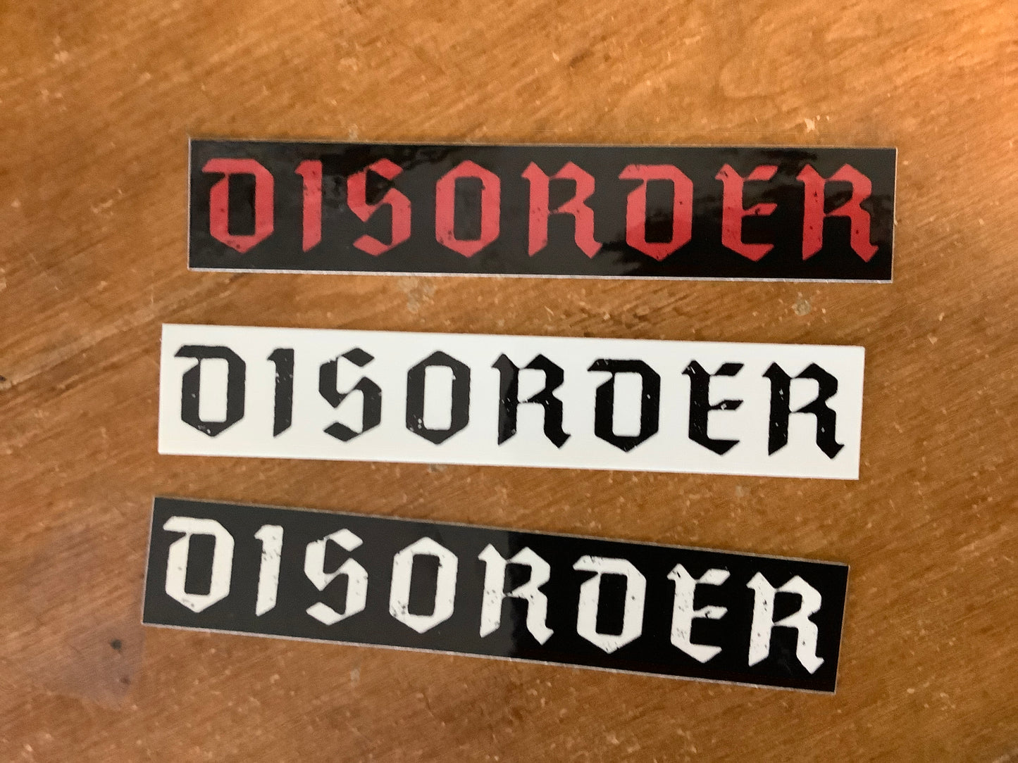 Disorder Sticker
