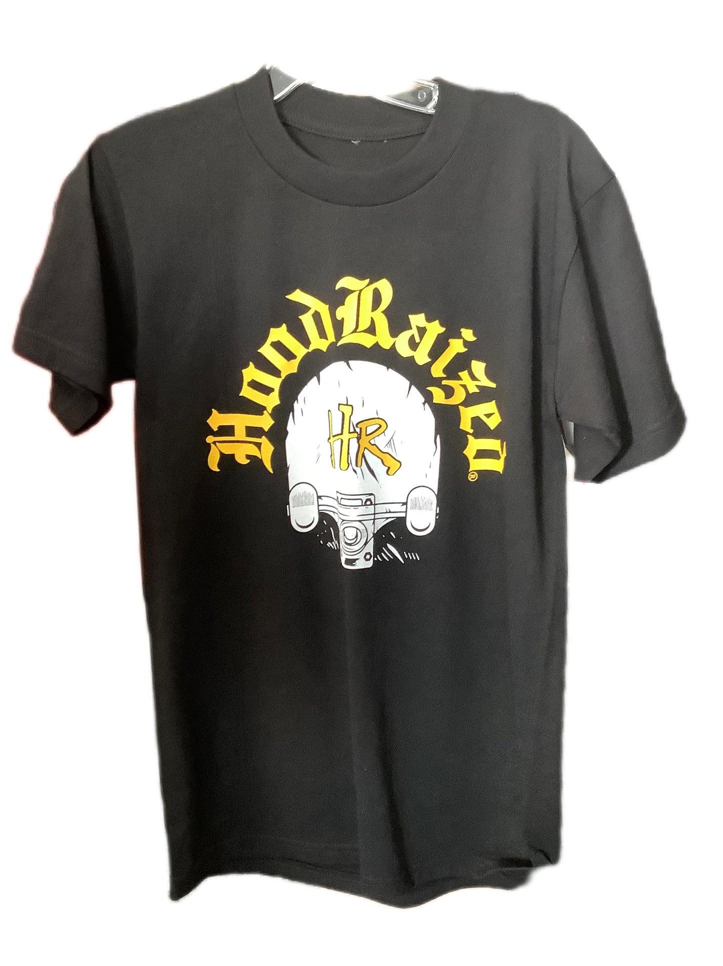 Hood Raized Skateboard T-Shirt Black