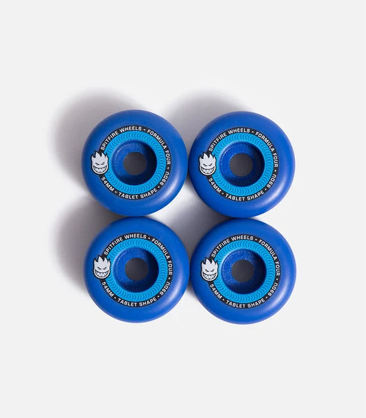 Spitfire F4 Tablets Ice Blue 54mm 99a Skateboard Wheels