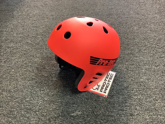 Protec Helmet Large Fullcut red Classic