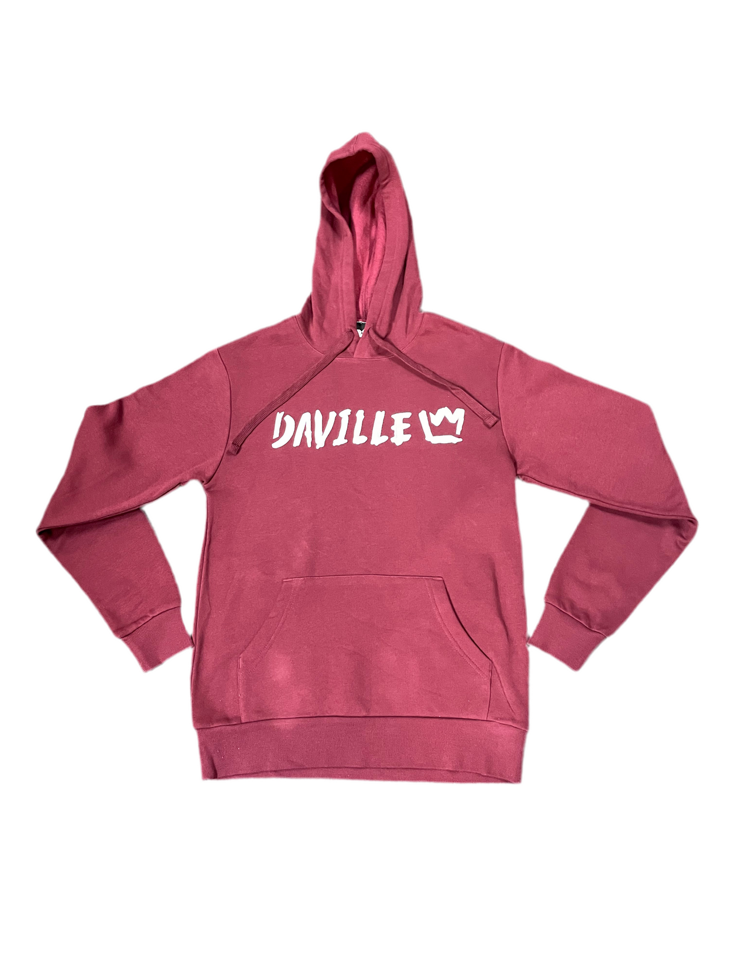 Daville Hoodie - Tag Logo (Burgundy)