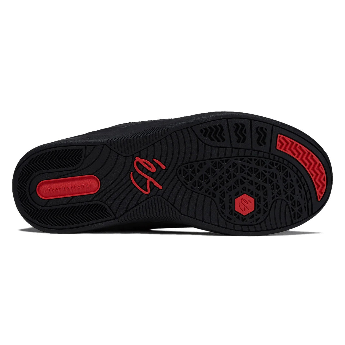 eS Imprint Skate Shoes Black/Black
