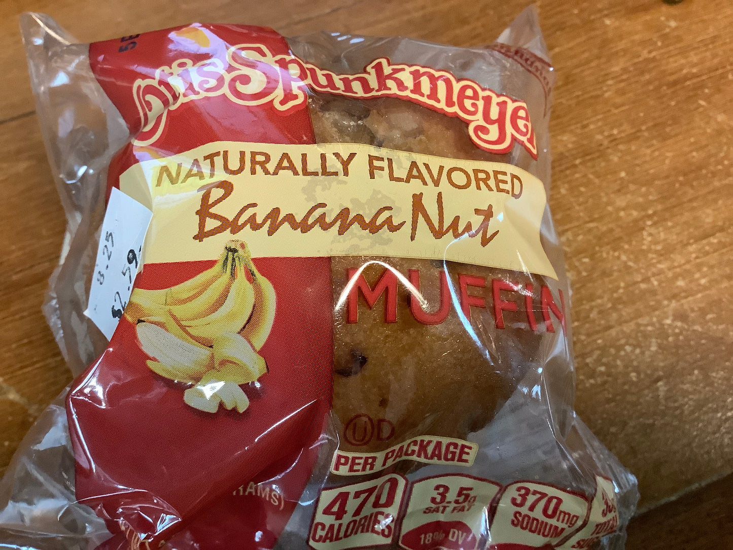 Otis Spunkmeyer Banana Nut Muffin 4oz