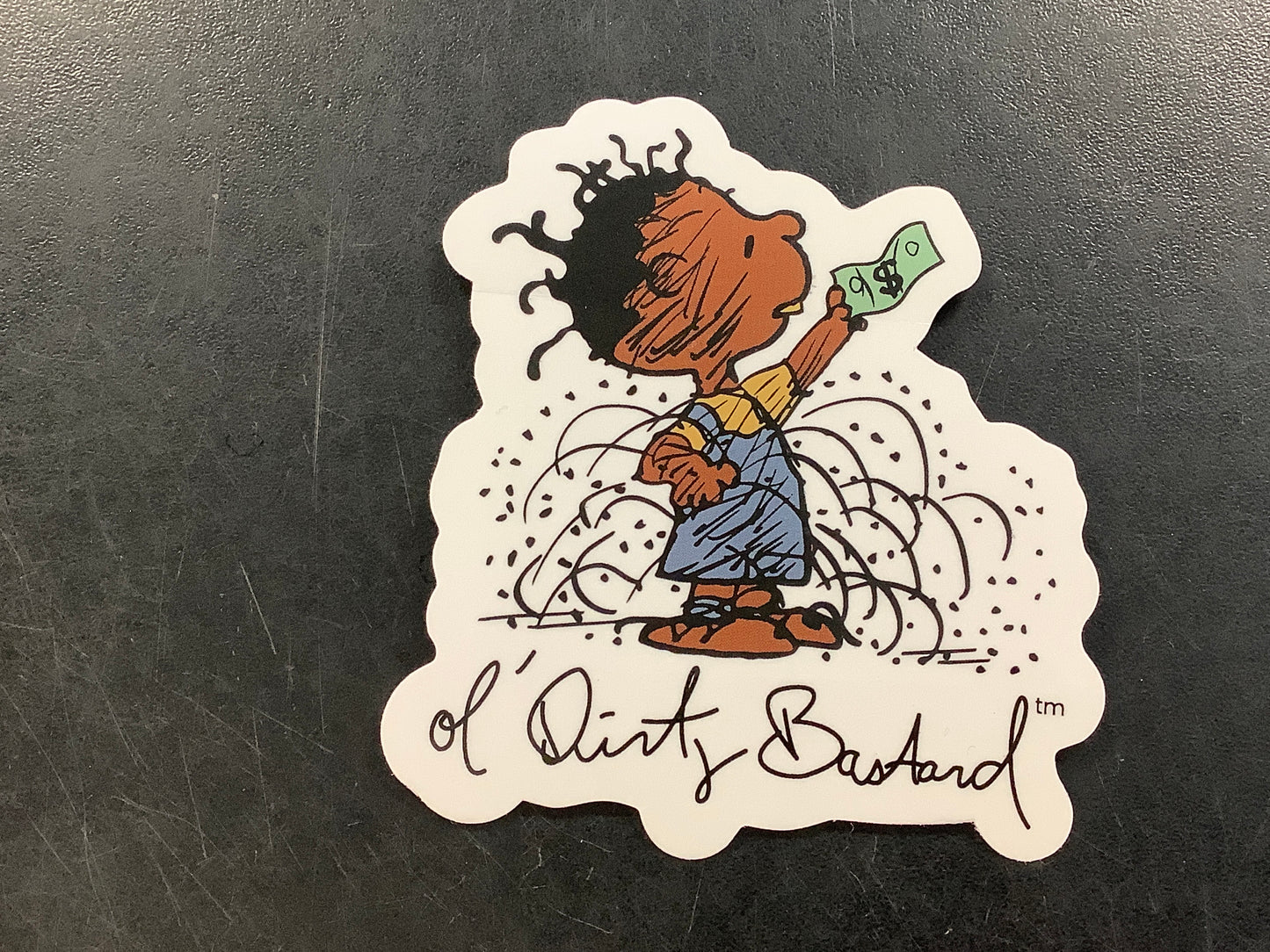 ODB Color Bars Peanuts Sticker