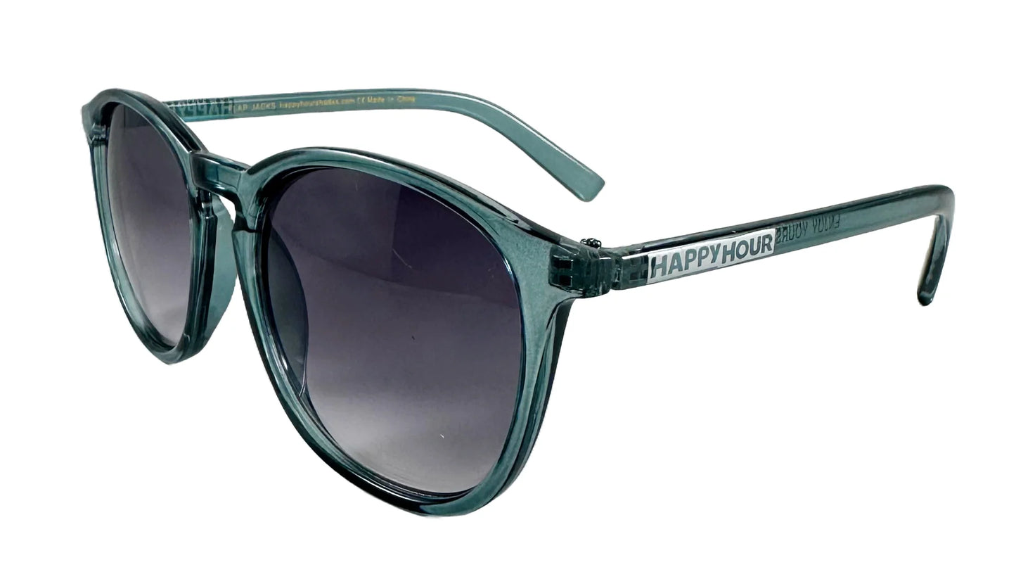 Happy Hour Flapjack Indigo Sunglasses