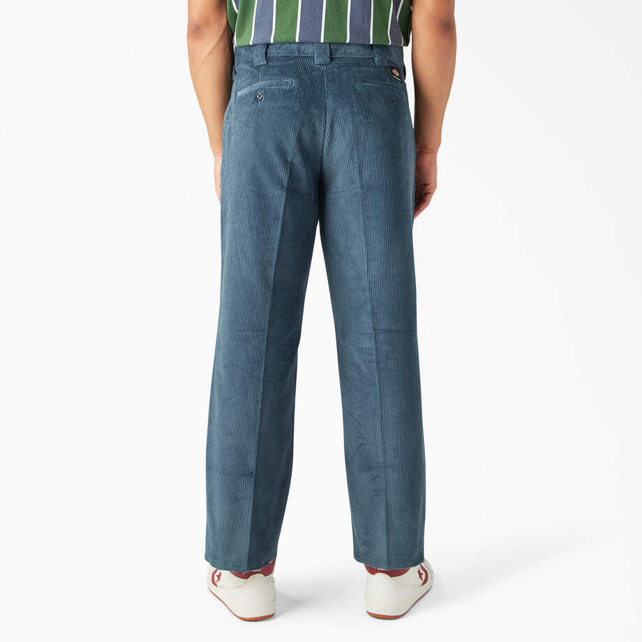 Franky Villani Sicko Loose Fit Corduroy Double Knee Pants Blue