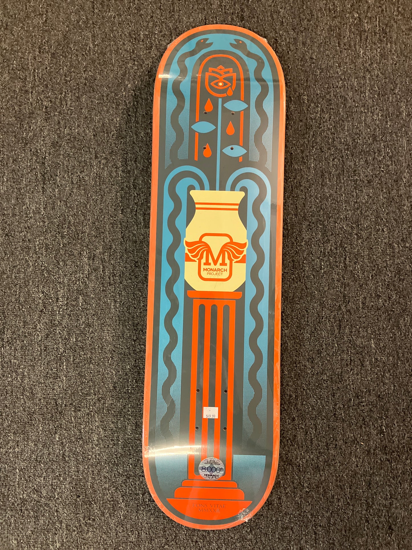 Monarch Fountain Deck 8.0