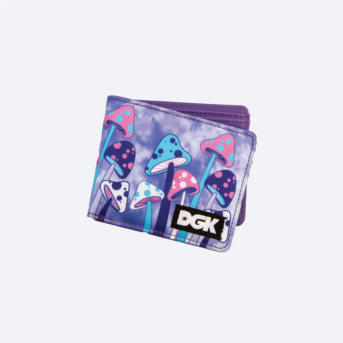 DGK Purple Tie Dye Trippy Wallet