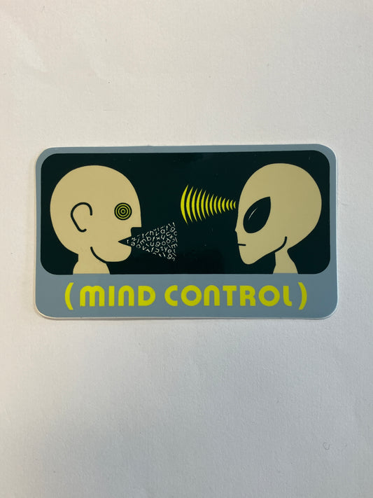 Alien Workshop sticker Mind Control 3.5”