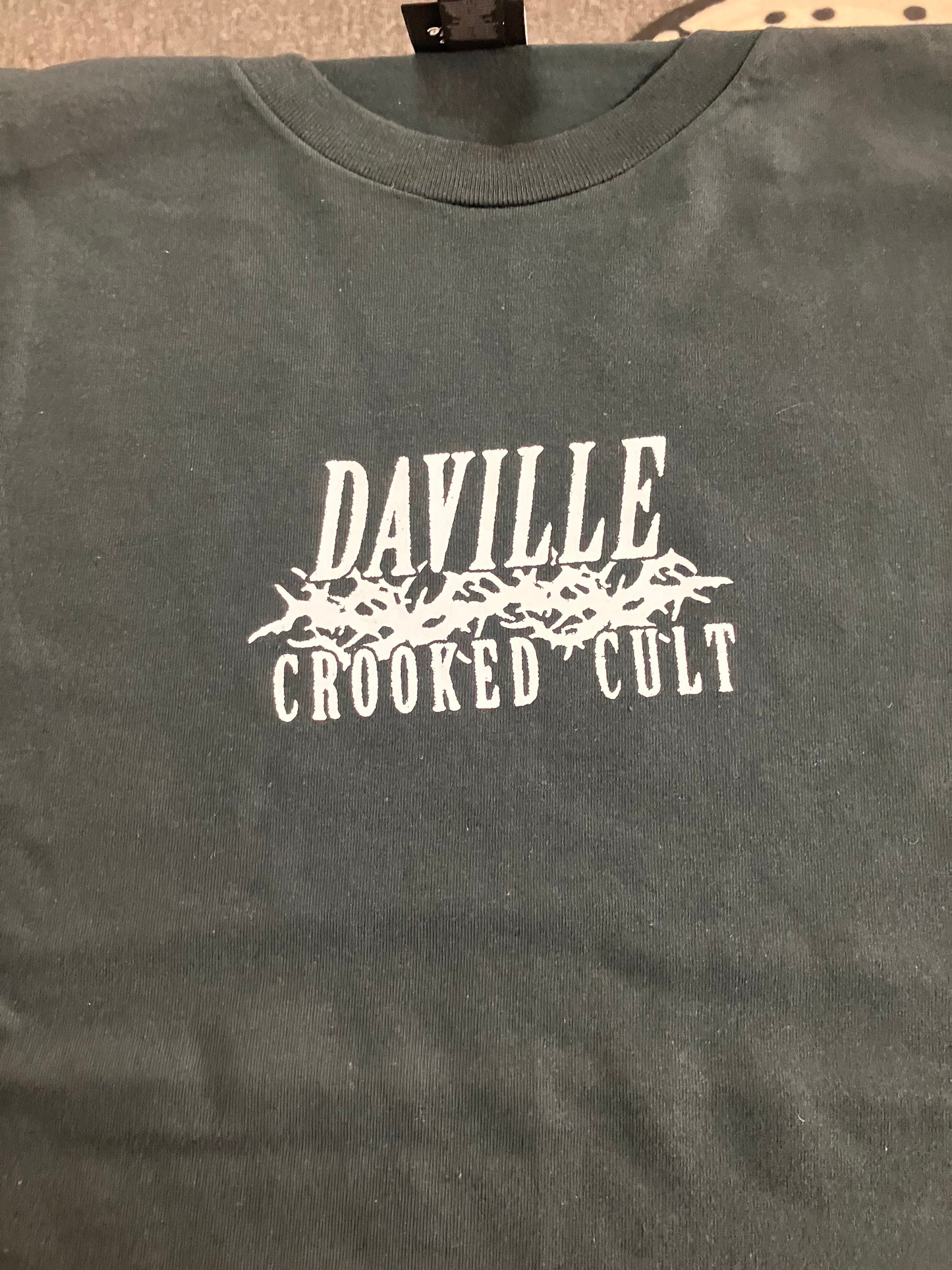 Daville X Crooked Cult Barbwire short sleeve shirt