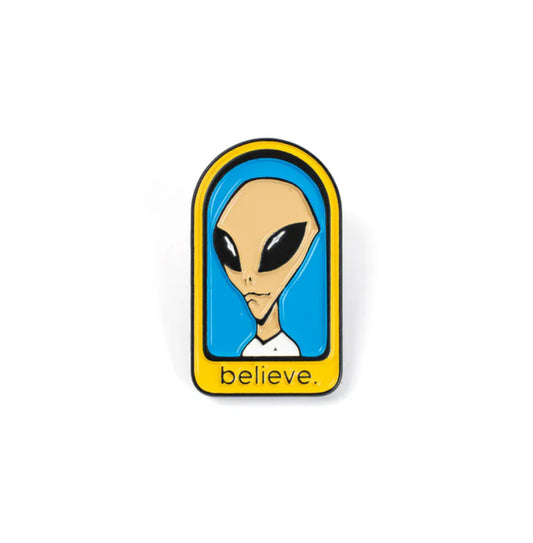 Alien Workshop Believe Enamel Pin