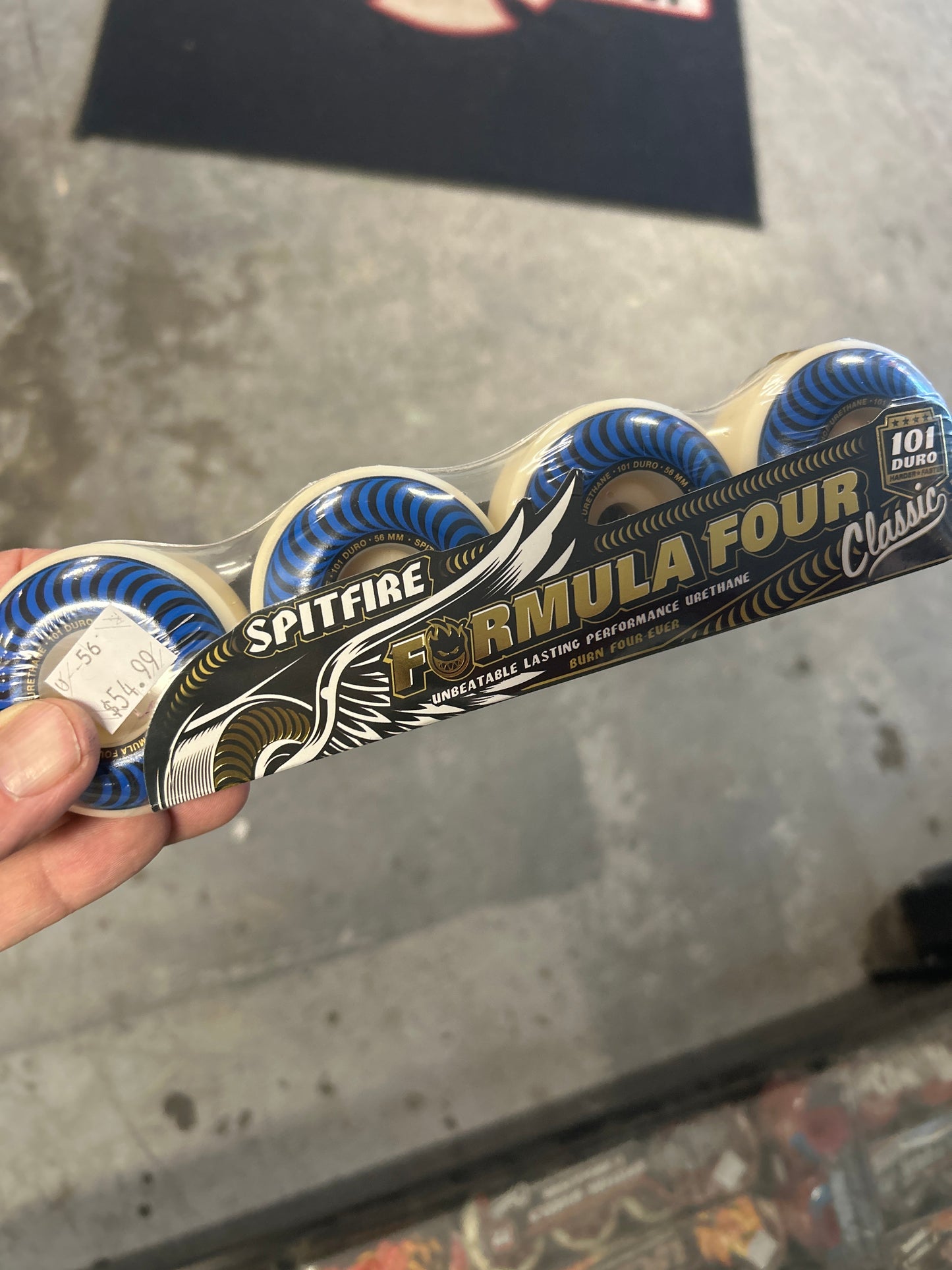 Spitfire 56mm Wheels F4 Classics