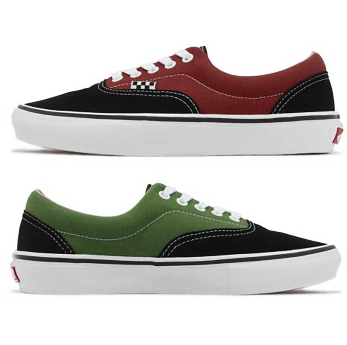 Vans Skate Era (University) Red/Green Shoes