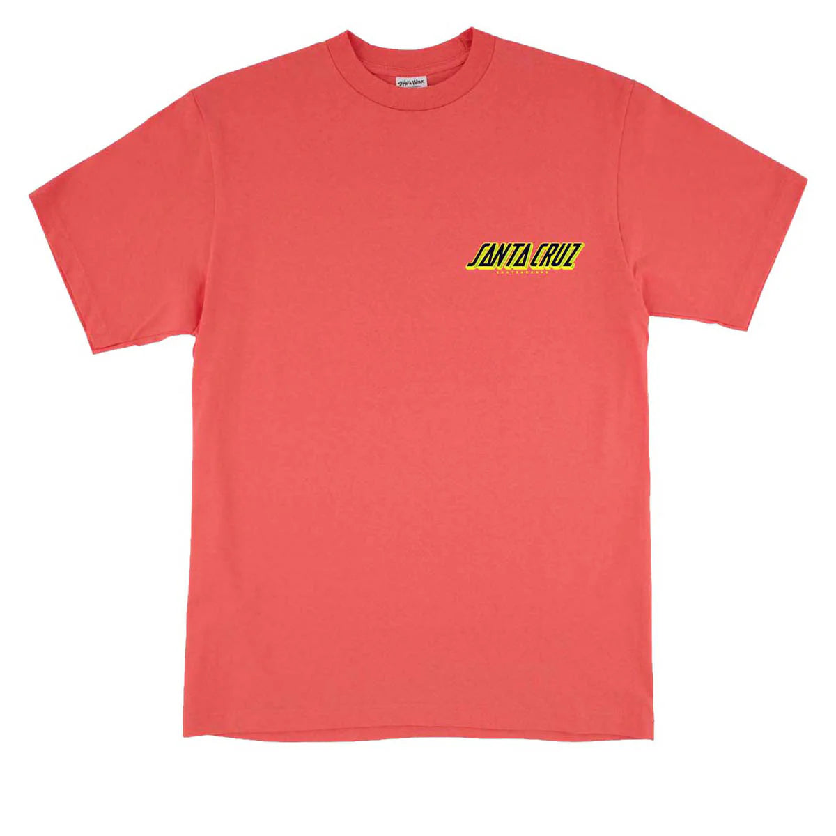 Santa Cruz Roskopp Cruz Control T-Shirt Coral