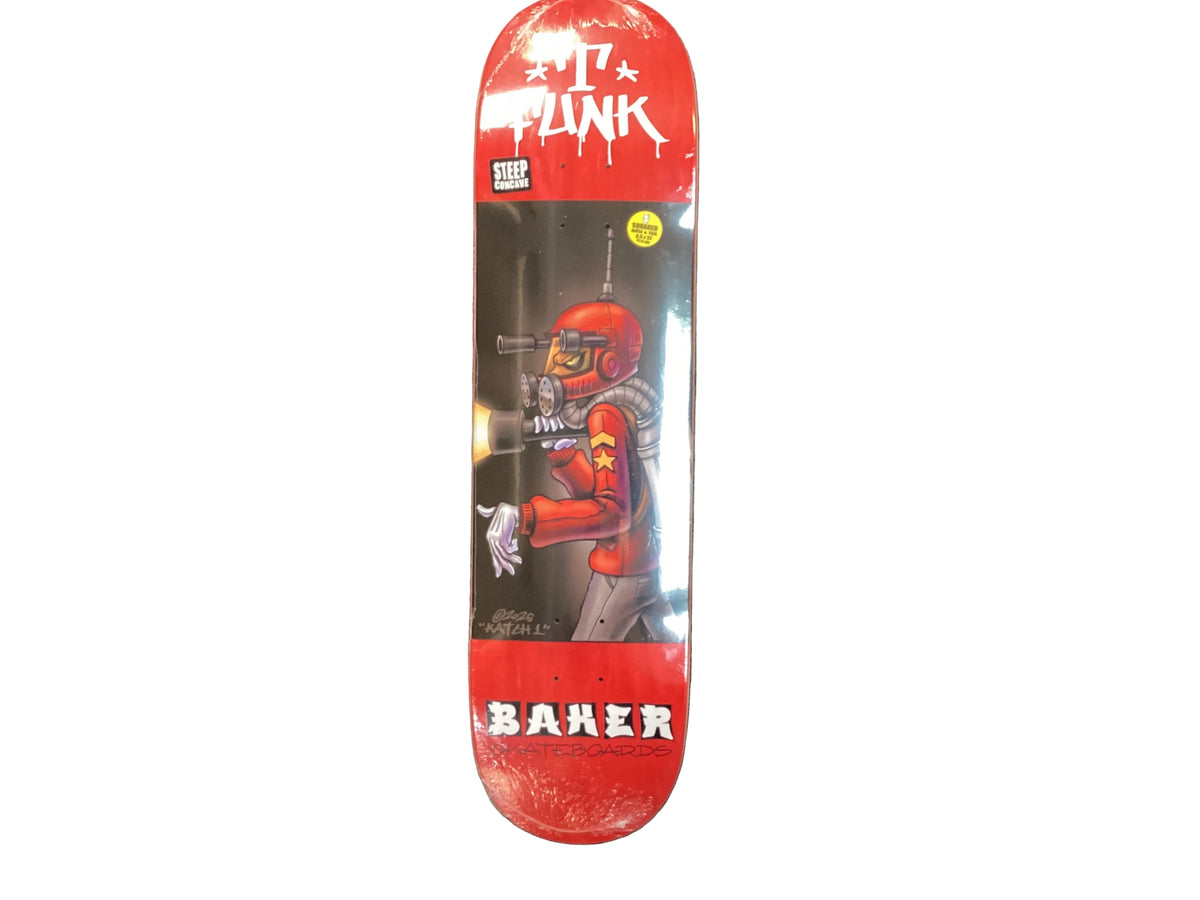 BAKER T-FUNK KATCH1 Pro Skateboard Deck 8.0”