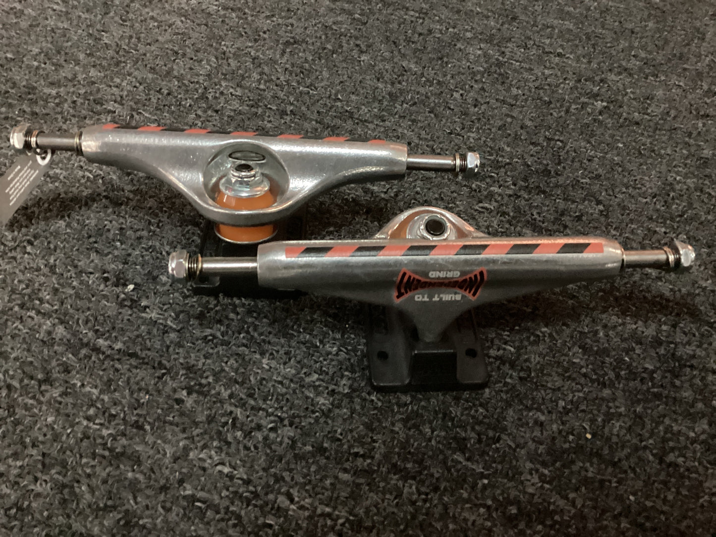 Independent 149 standard stage 11 Built to Grind polished black orange