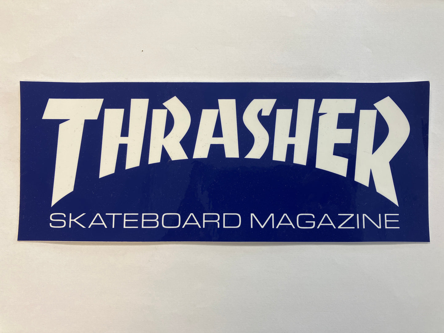 Thrasher Blue Sticker