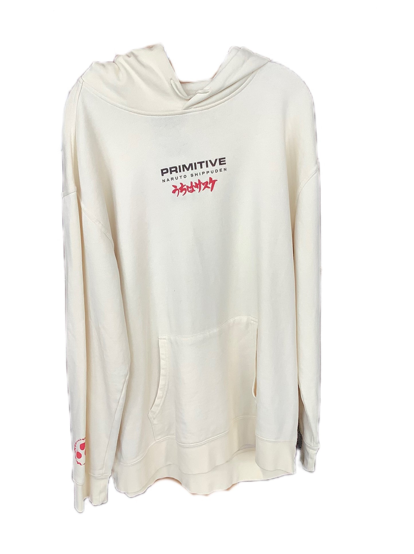 Primitive Naruto Shippuden Hoodie White