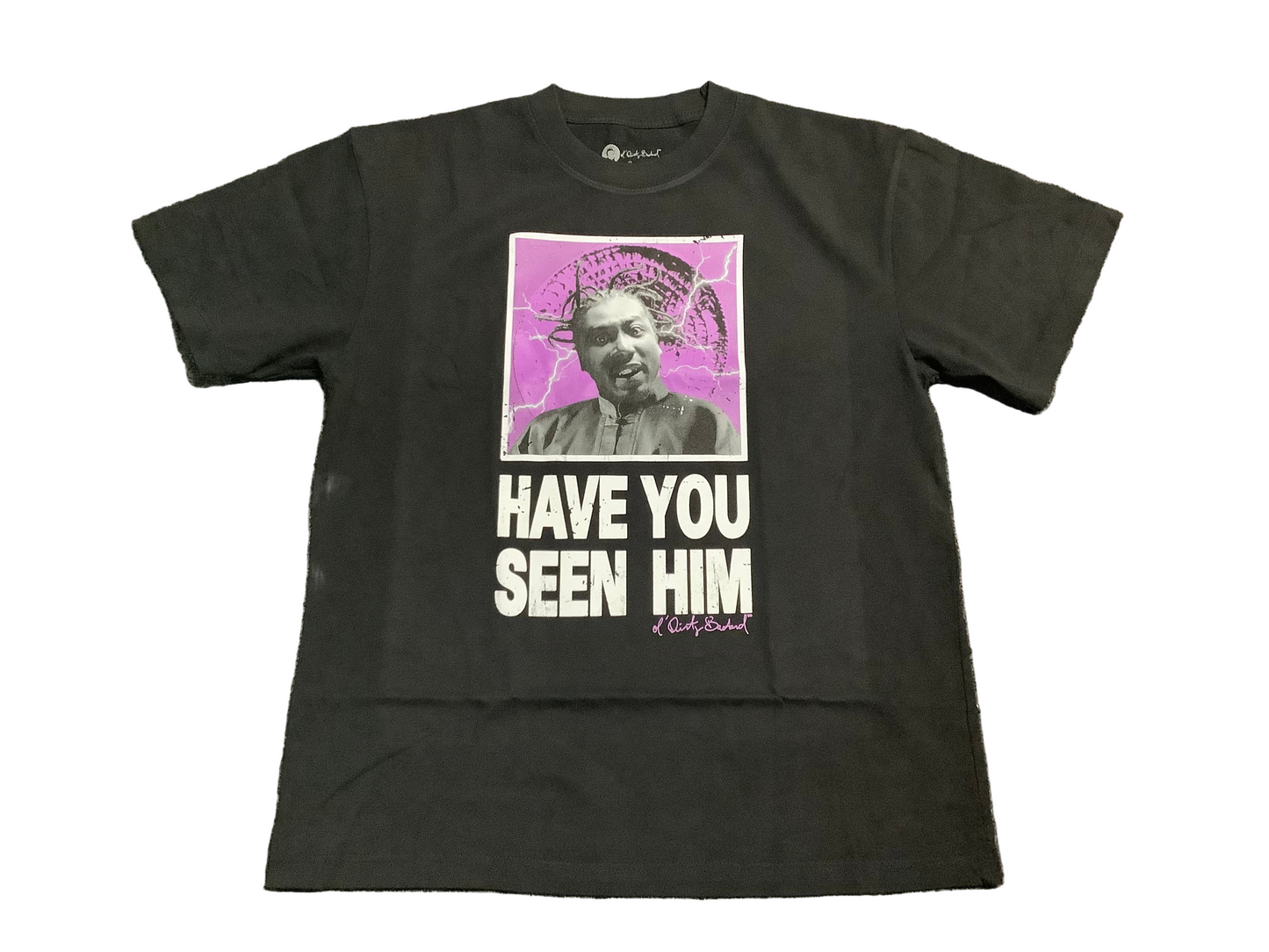 Color Bars Have You Seen Him? ODB Black Tee Shirt