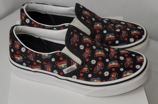 Vans Classic Slip On Glow Butterfly Junior Shoes