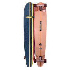 Hamboards SurfSkate skateboard Logger 60" with OJ orange wheels