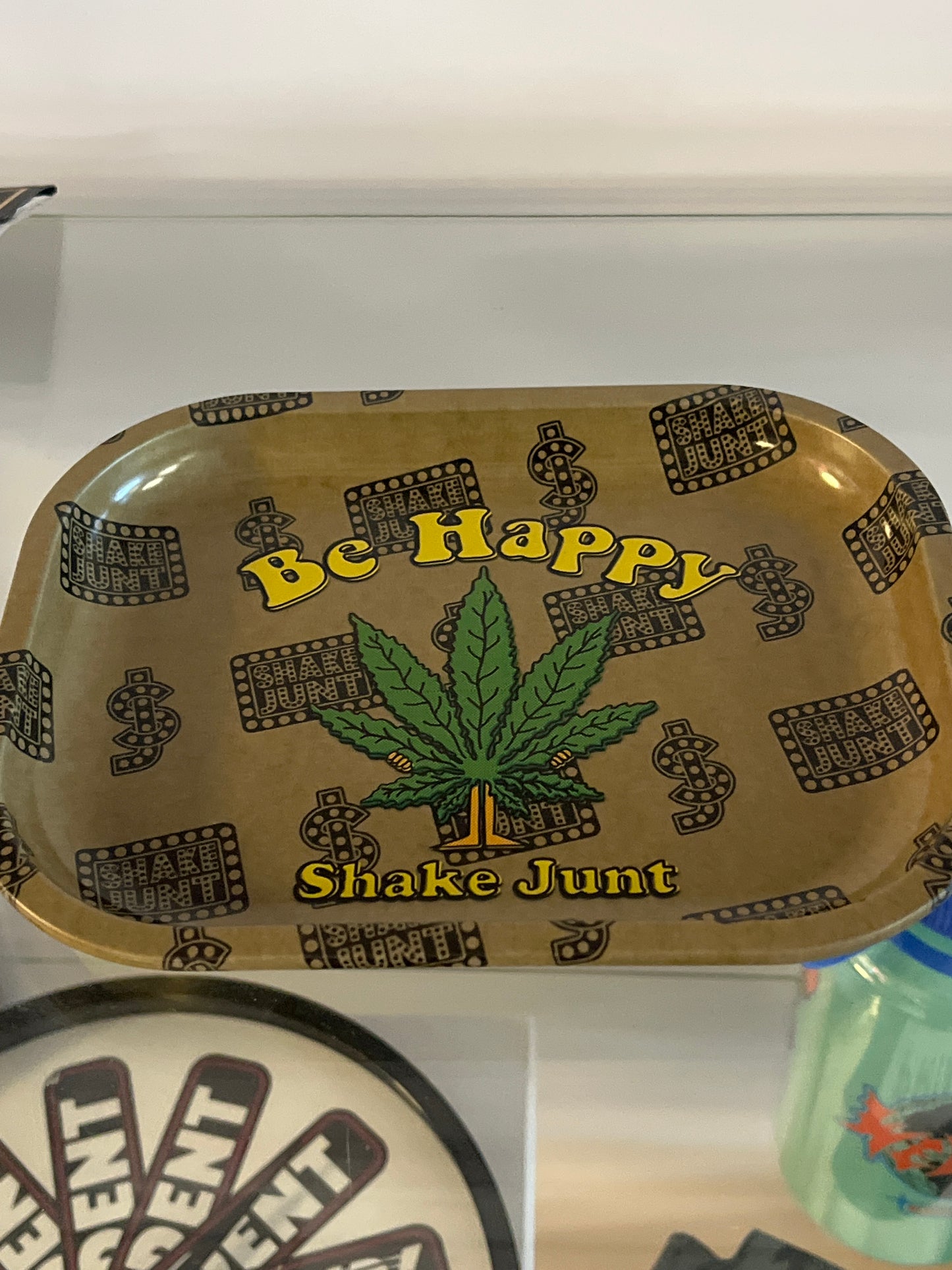Shake Junt Be Happy Tray