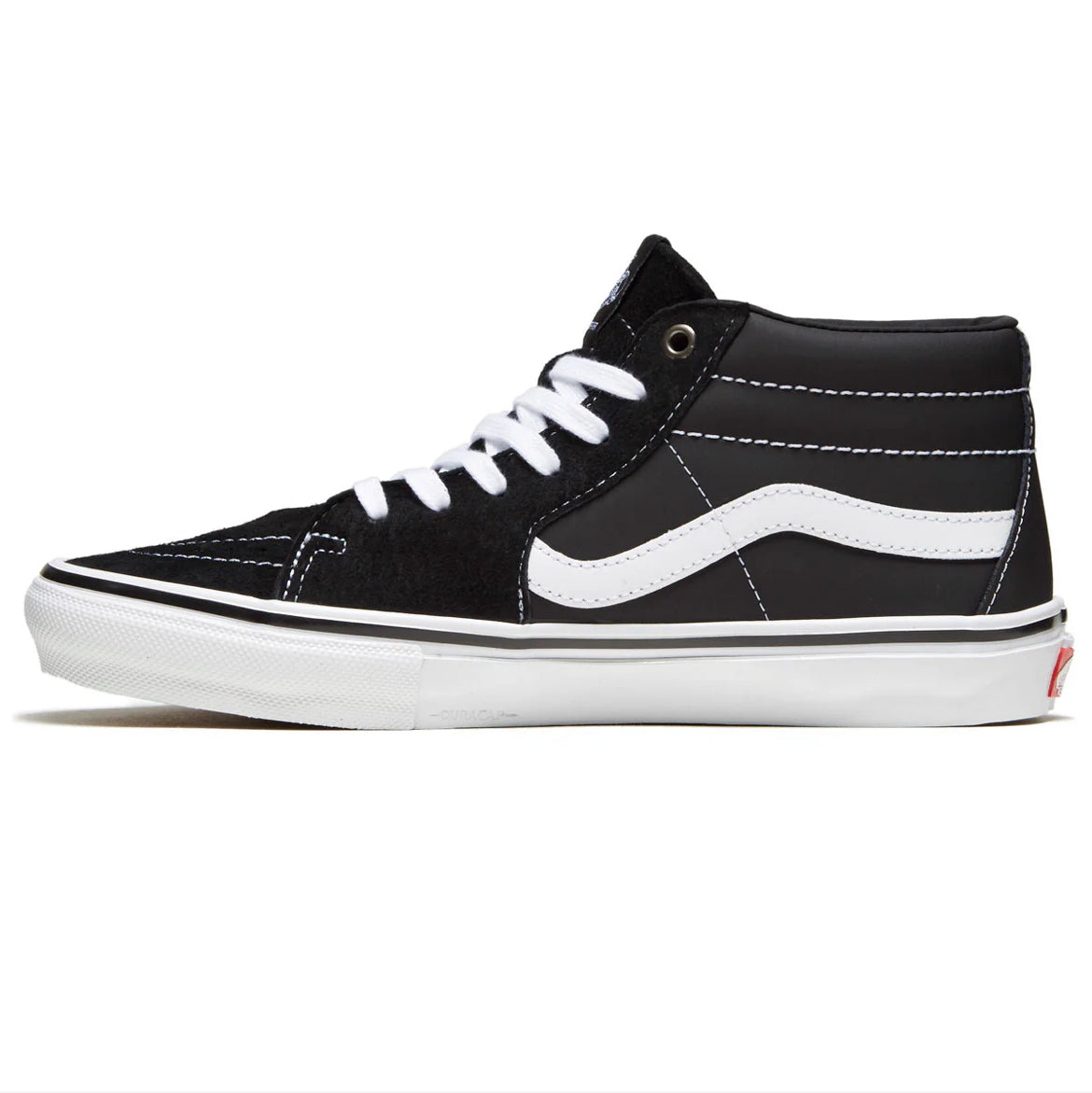 Vans Skate Grosso Mid Black/White/Emo Leather Shoe