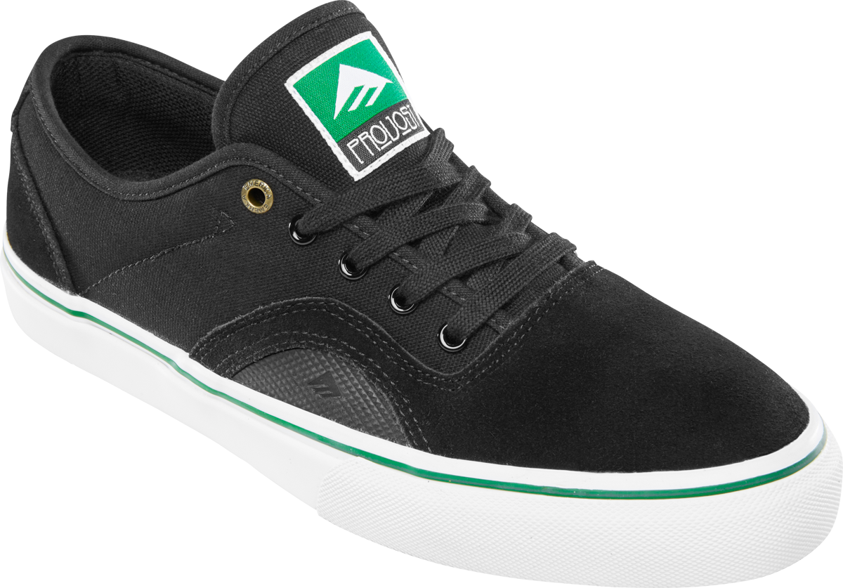 Emerica Provost G6 Shoes Black/White/Gold