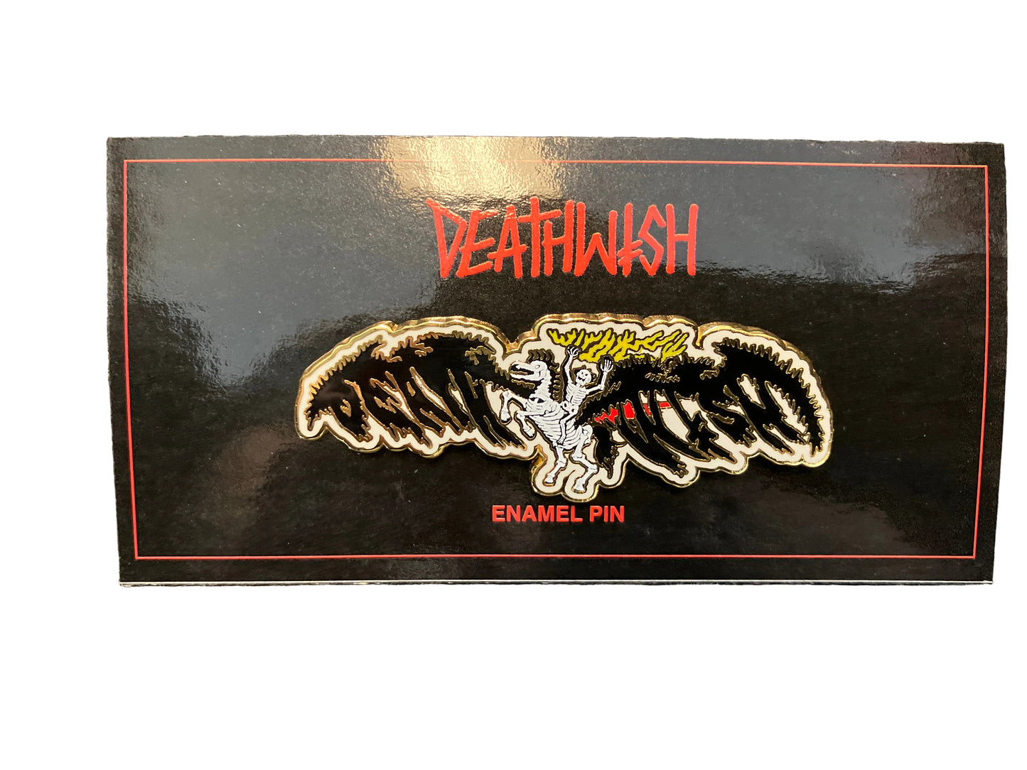 Deathwish Pegasus Logo enamel lapel pin