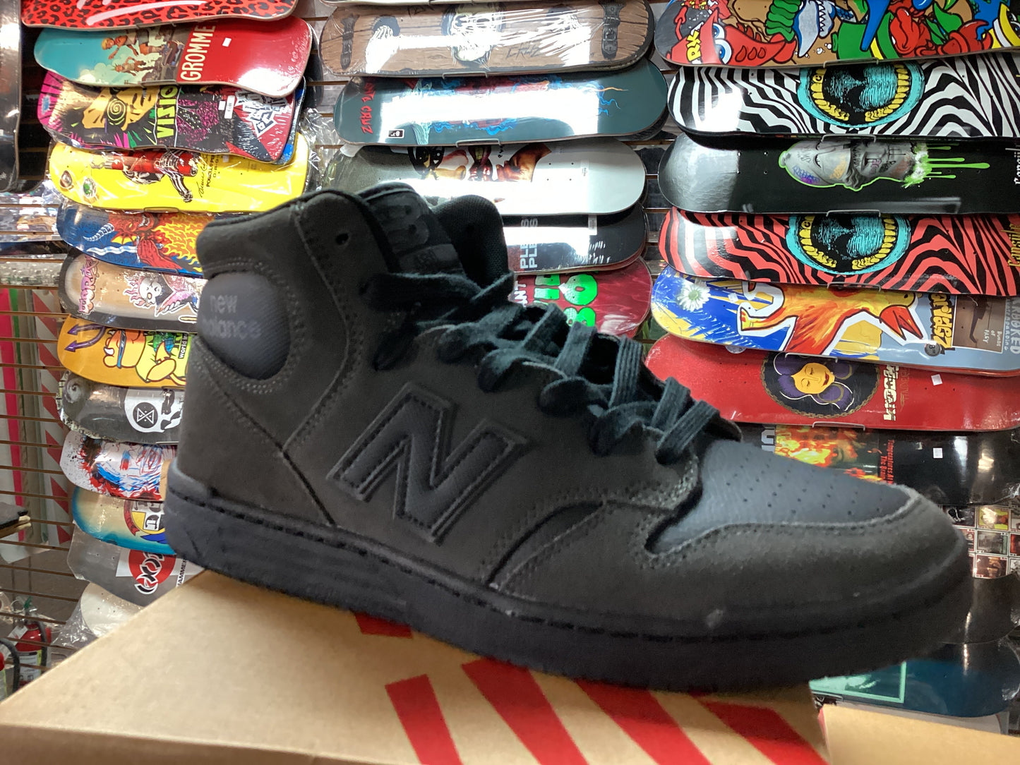 New balance 480 High Grey/Black Skate Shoe