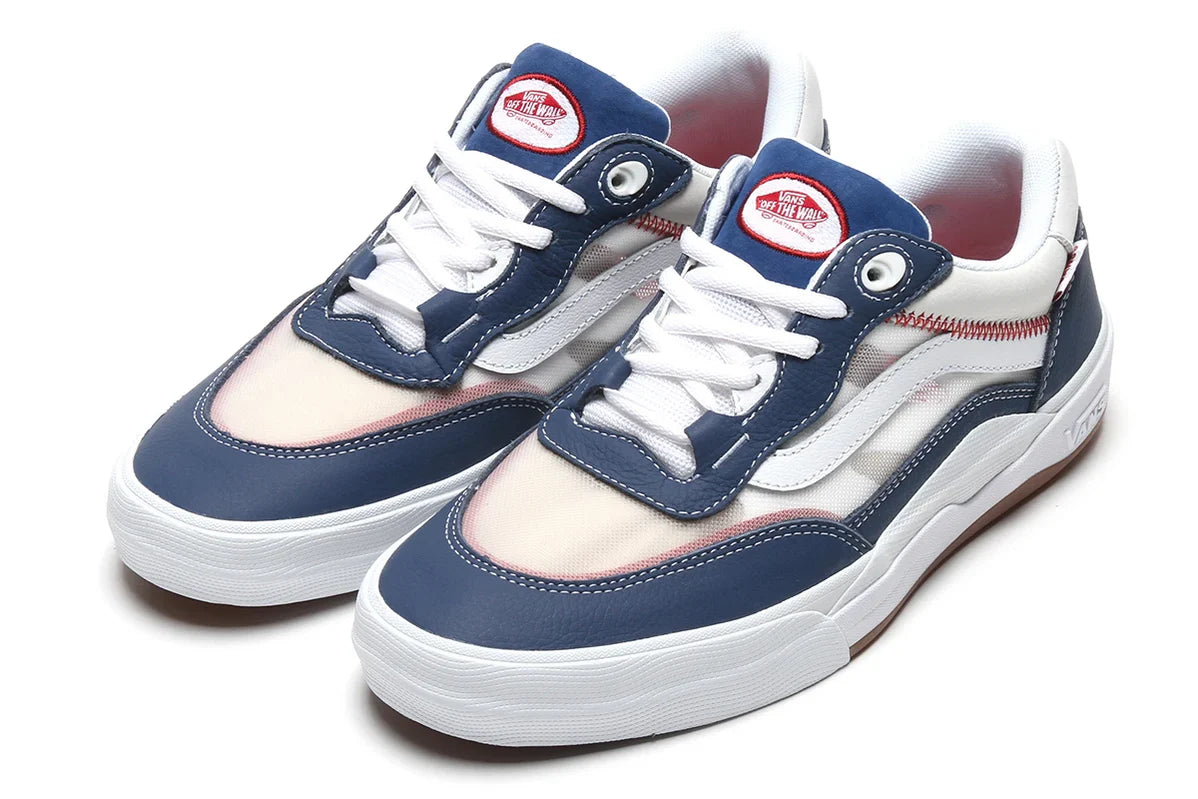 Vans Wayvee Pro Skate Shoes Navy/White/Red