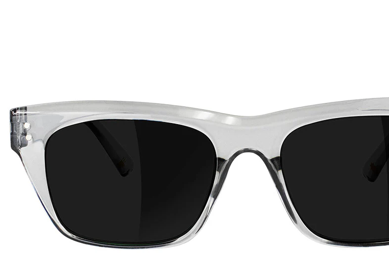 Santos Transparent Grey Sunglasses