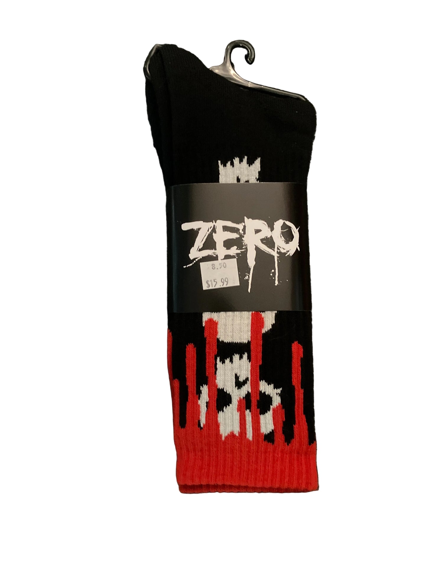 Zero skate socks Blood
