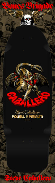 Bones Brigade "Steve Caballero" Series 16 Reissue Skateboard Deck